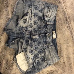 Jean shorts